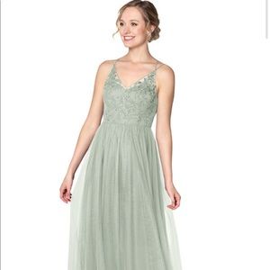 COPY - Silver Azazie Bridesmaid Dress